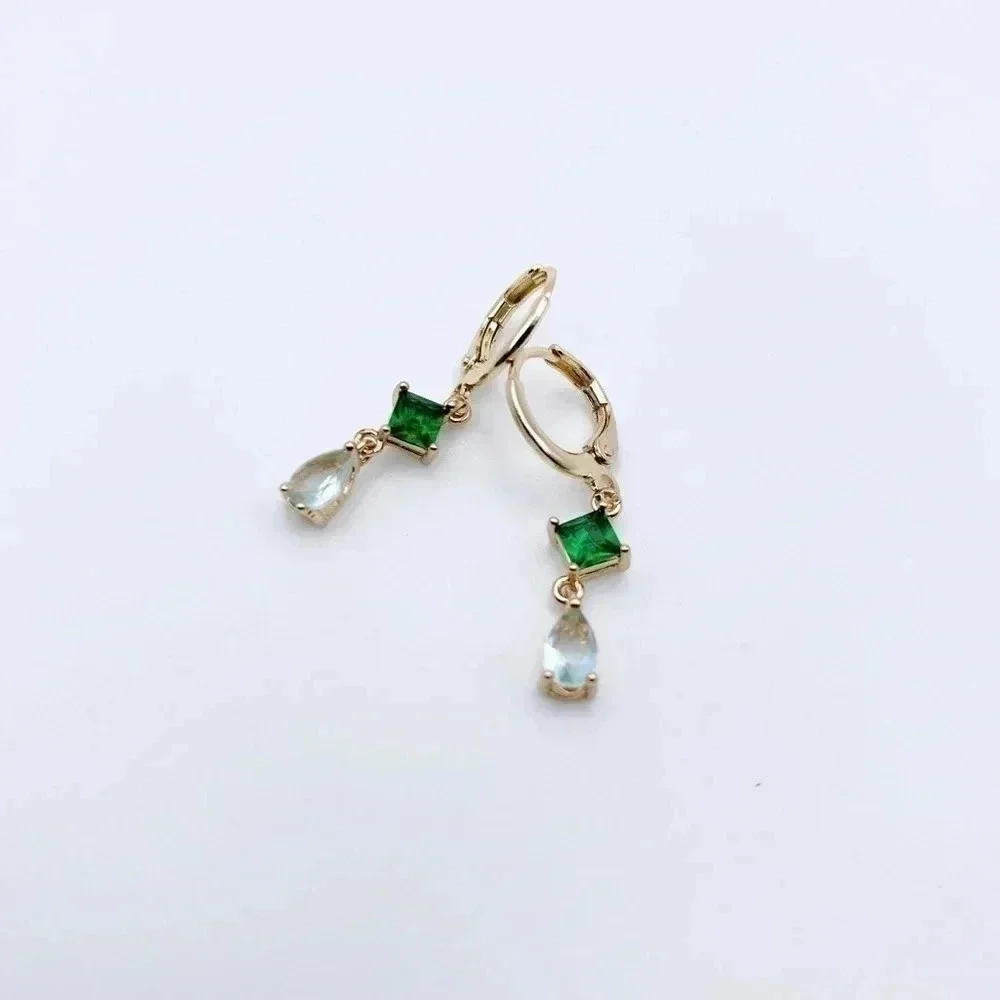Huggie HOOPS Drop Earrings - Picture 3 of 4